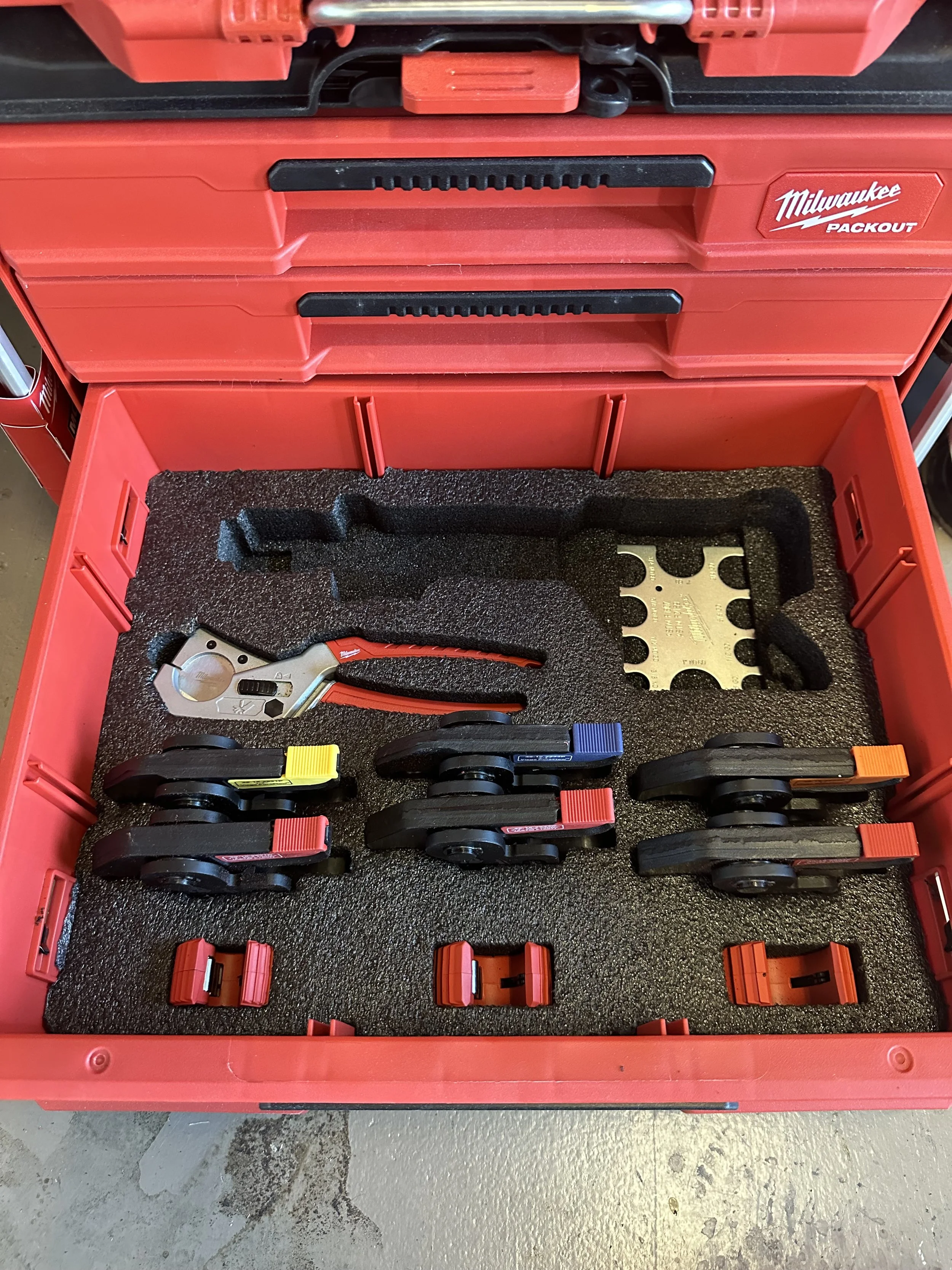 Milwaukee tool storage [kaizen foam insert]. Milwaukee Packout